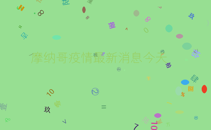 摩纳哥疫情最新消息今天