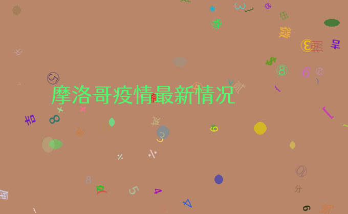摩洛哥疫情最新情况
