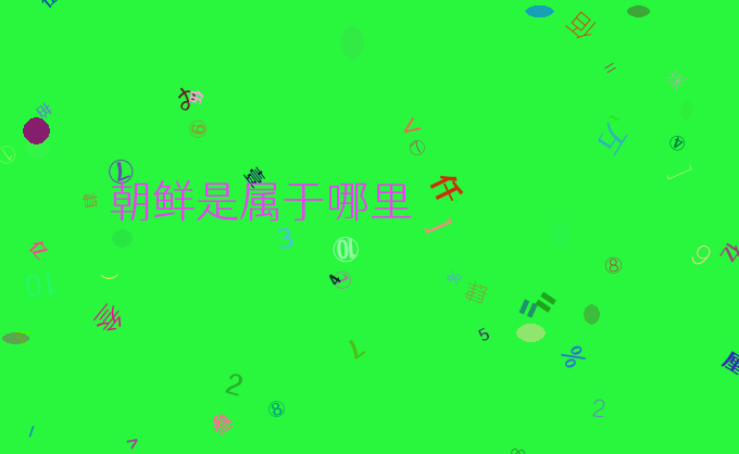 朝鲜是属于哪里