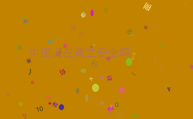 中国人在荷兰安全吗